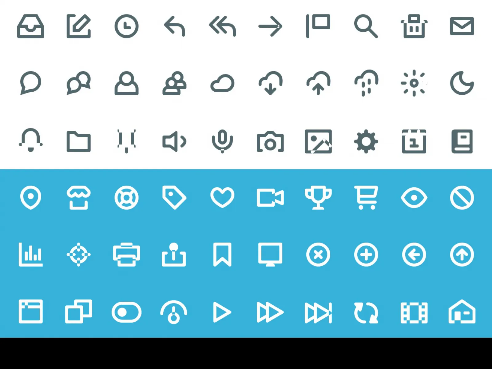 60 Vicons Free Icon Set for Figma and Adobe XD