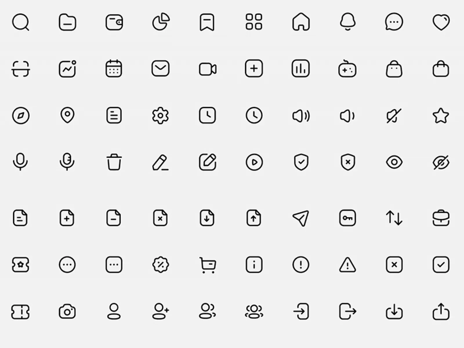 600+ Essential Icons for Figma and Adobe XD