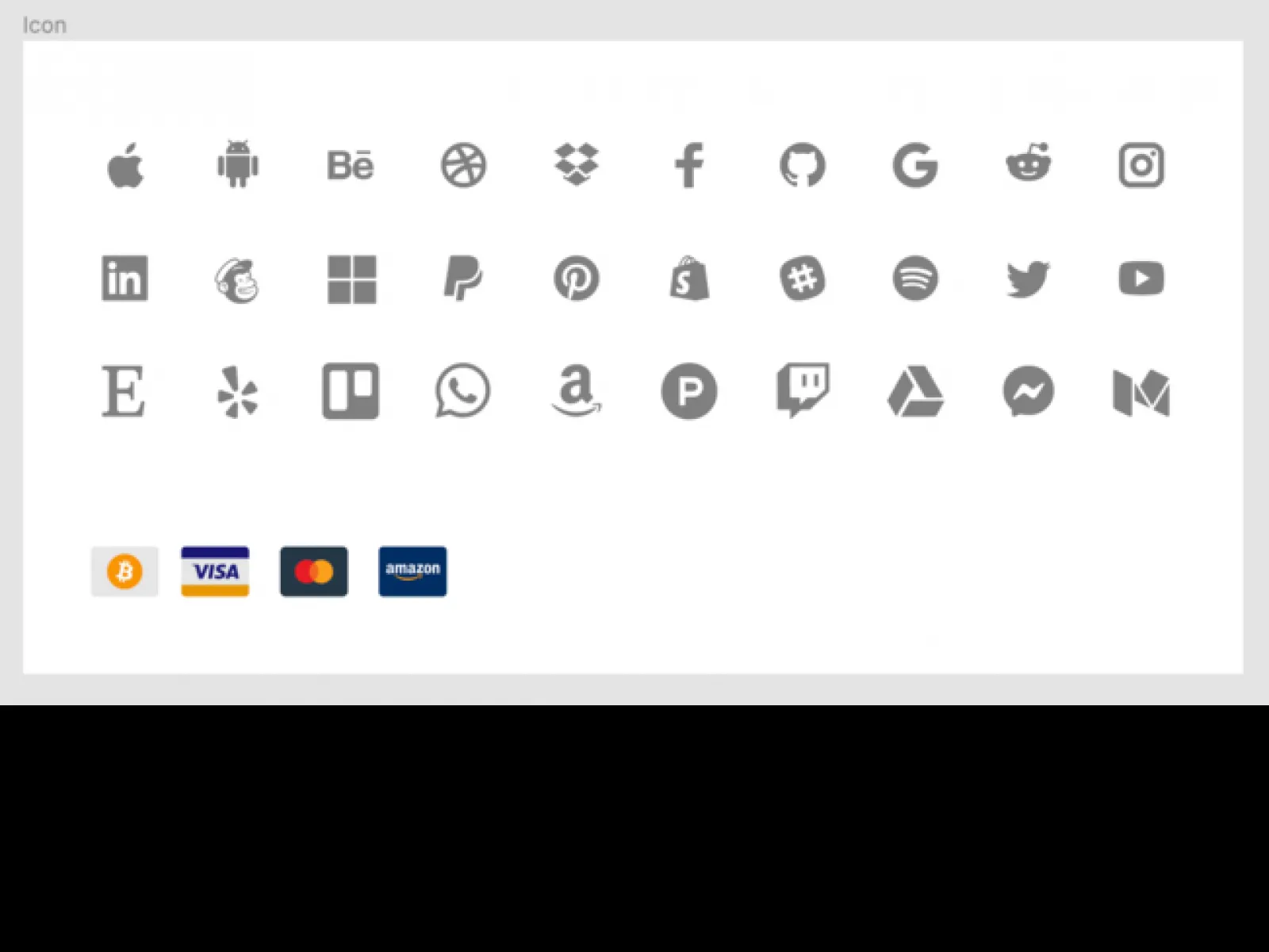 Apps & Payment Methods UI for Figma and Adobe XD