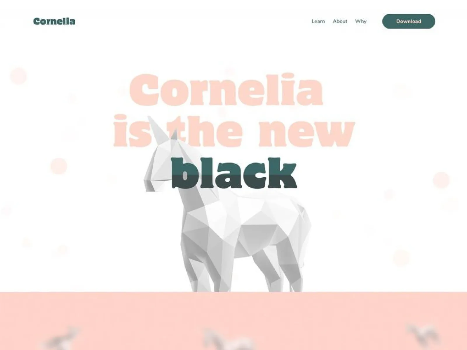 Clean Minimal Web Design for Figma and Adobe XD