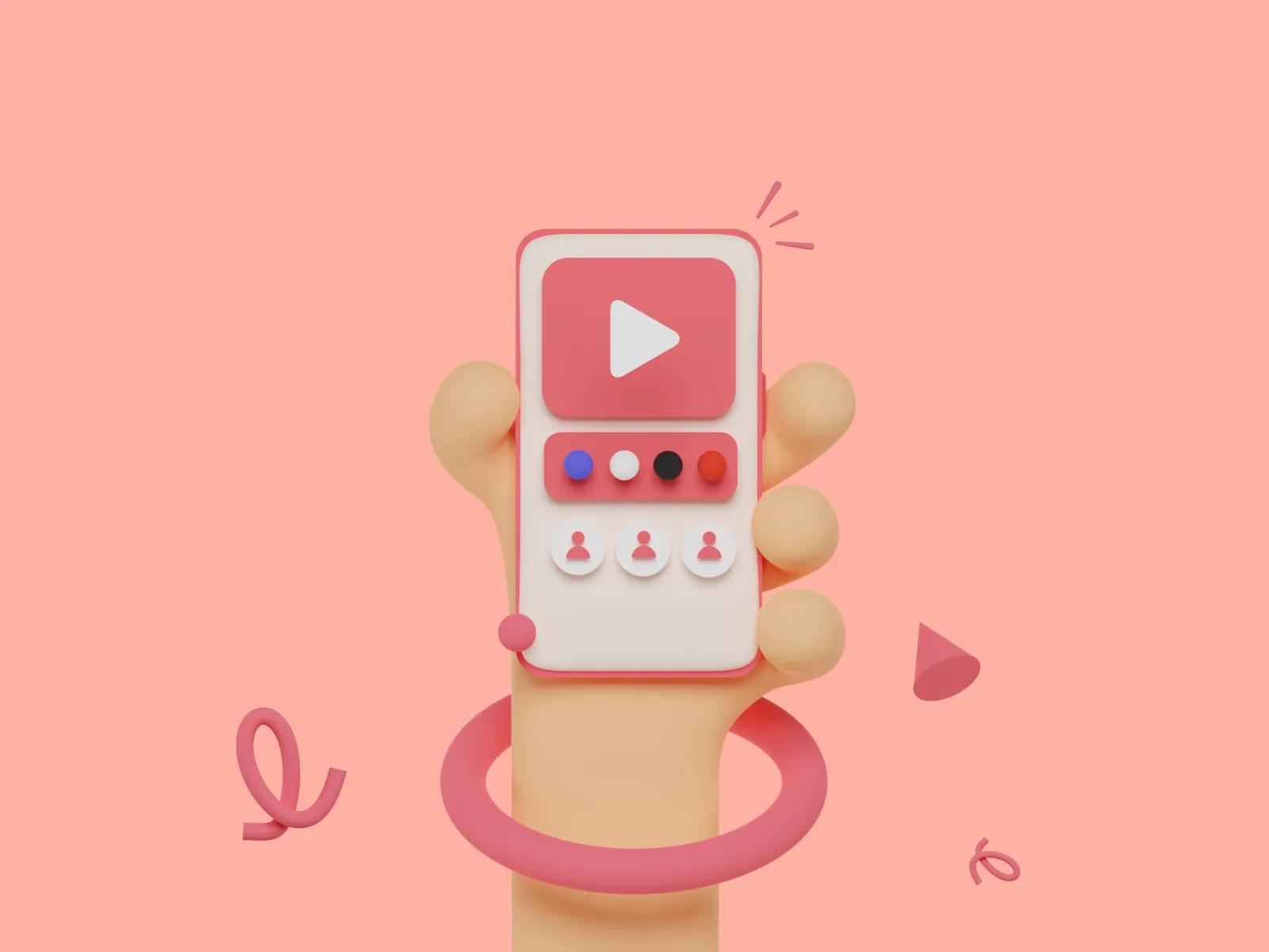 3D Illustration Pack for Figma and Adobe XD No 2