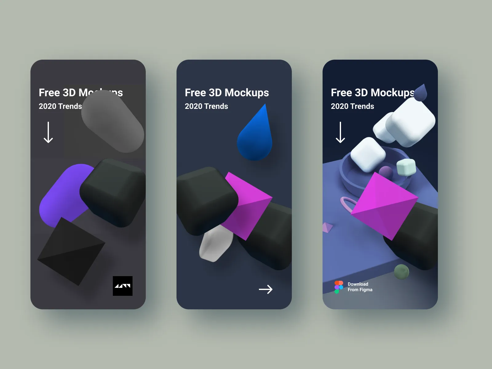 3D Models App for Figma and Adobe XD No 4
