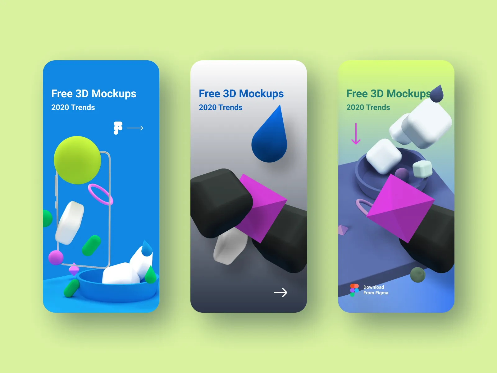 3D Models App for Figma and Adobe XD No 5