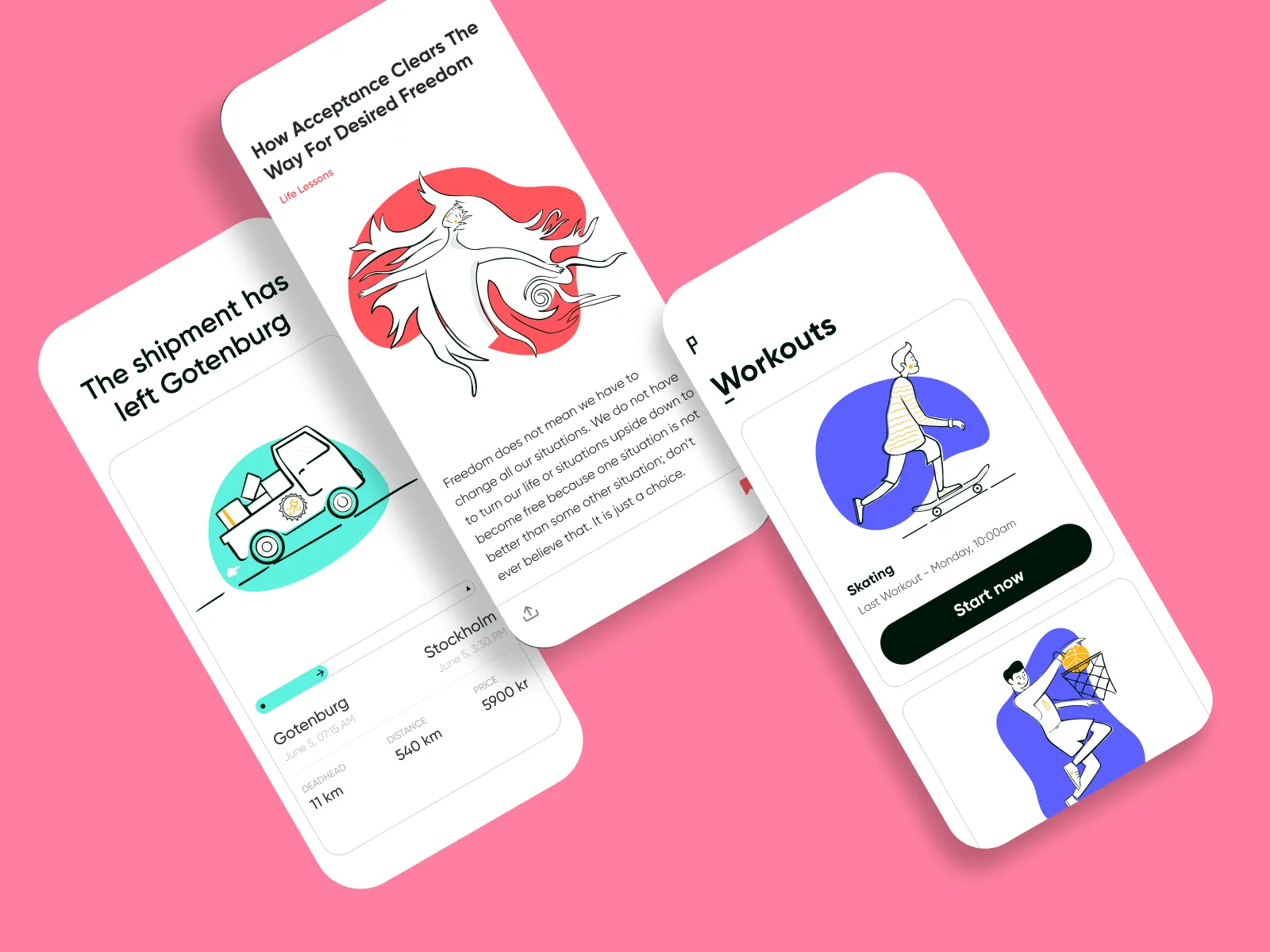 75 Premium illustrations for Figma and Adobe XD No 4