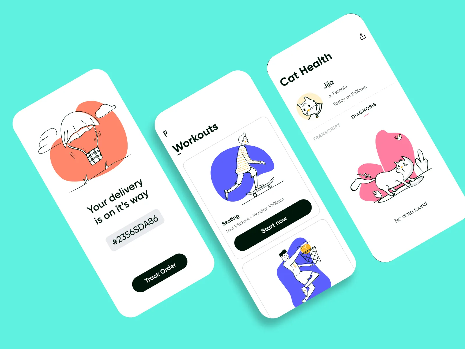 75 Premium illustrations for Figma and Adobe XD No 4