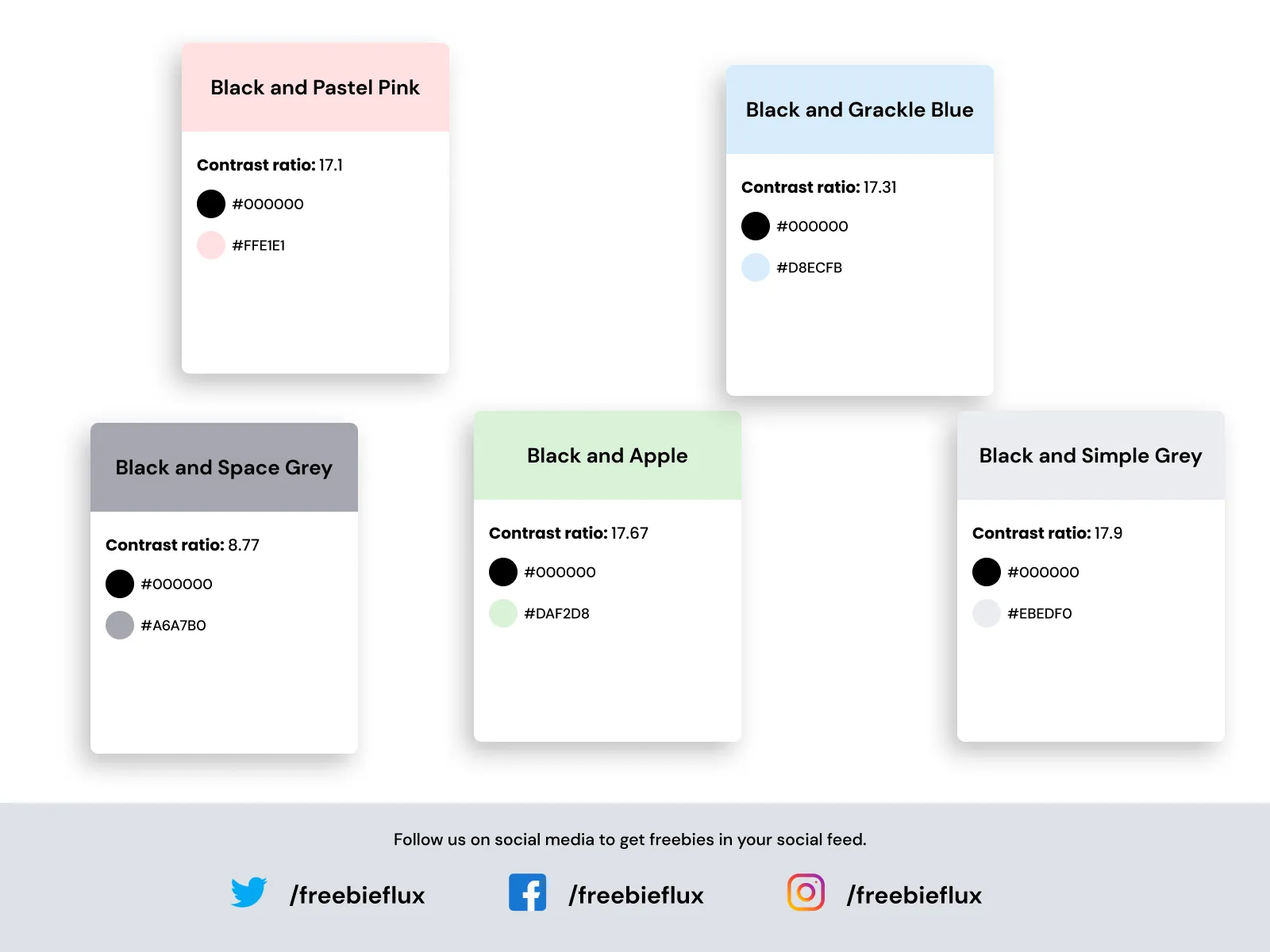 Accessible Colour Palettes for Figma and Adobe XD No 2