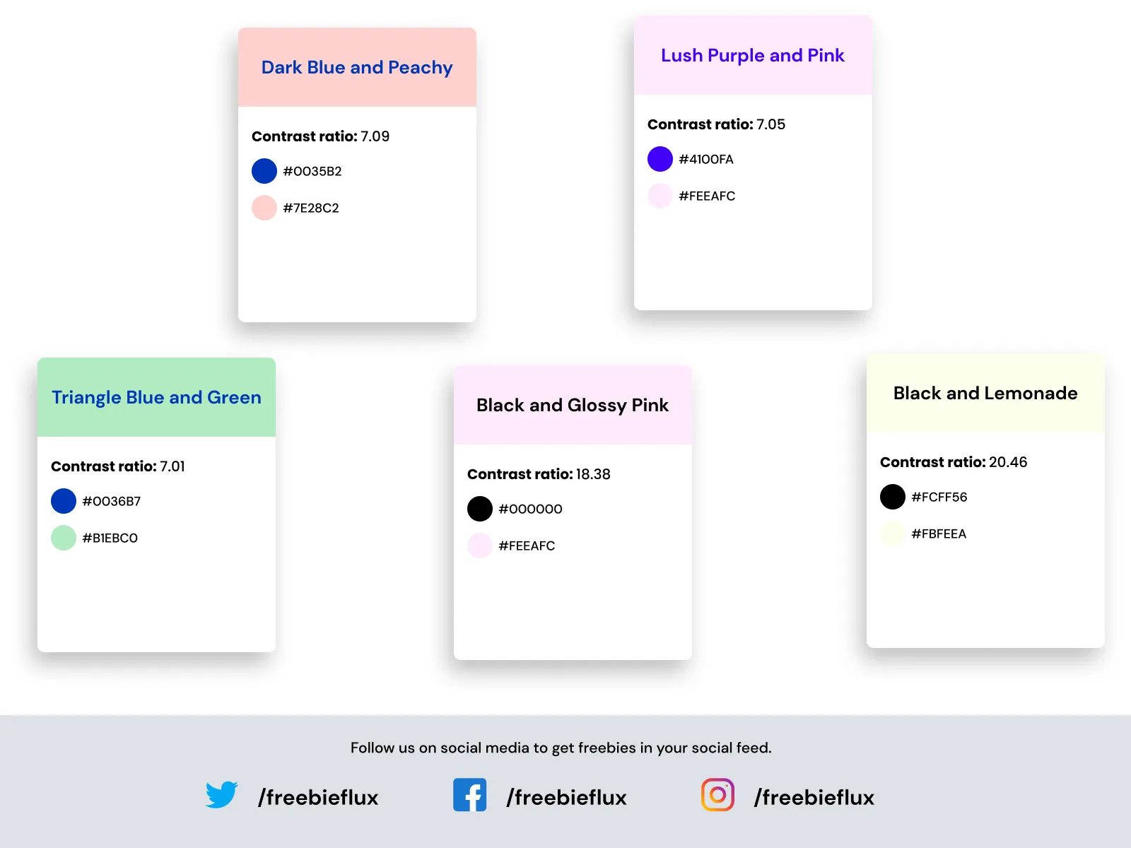 Accessible Colour Palettes for Figma and Adobe XD No 4
