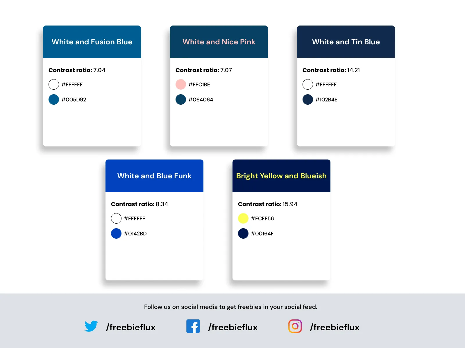 Accessible Colour Palettes for Figma and Adobe XD No 4