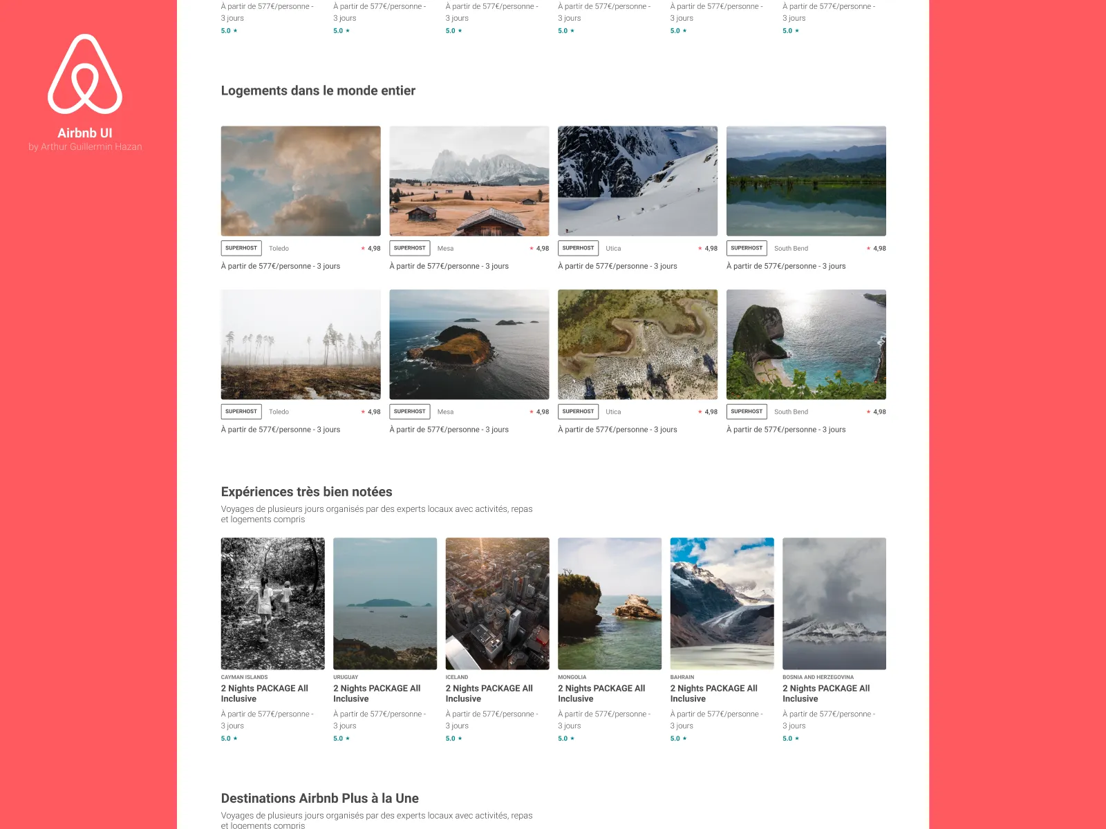 Airbnb UI Kit for Figma and Adobe XD No 4