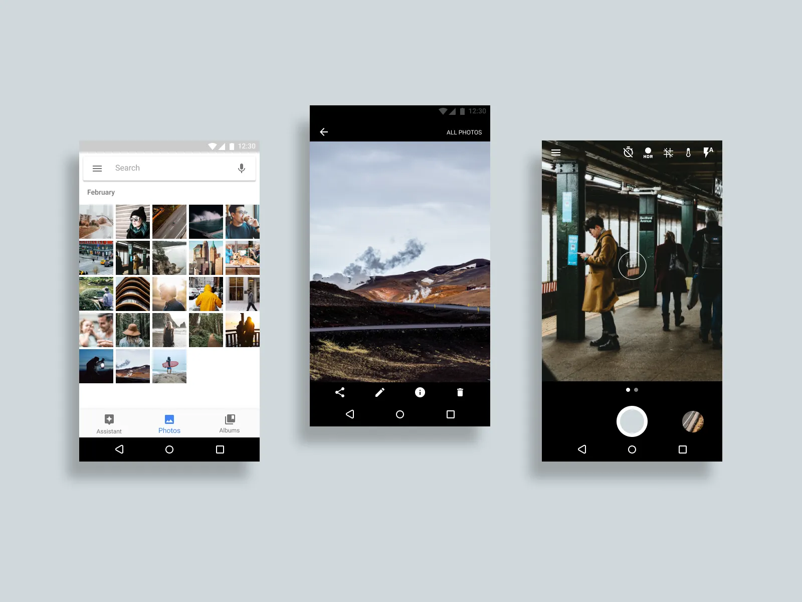Android 7 Nougat GUI for Figma and Adobe XD No 4