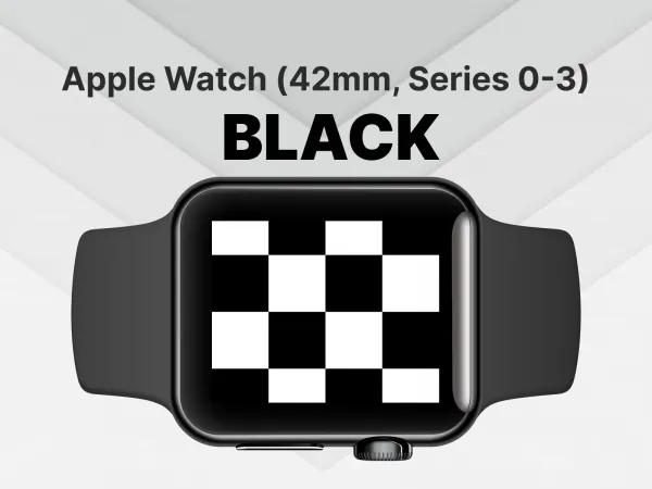 Apple Watch 3 42mm White Mockup for Figma and Adobe XD