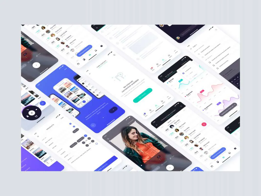 Atro Mobile UI Kit Freebie for Figma and Adobe XD