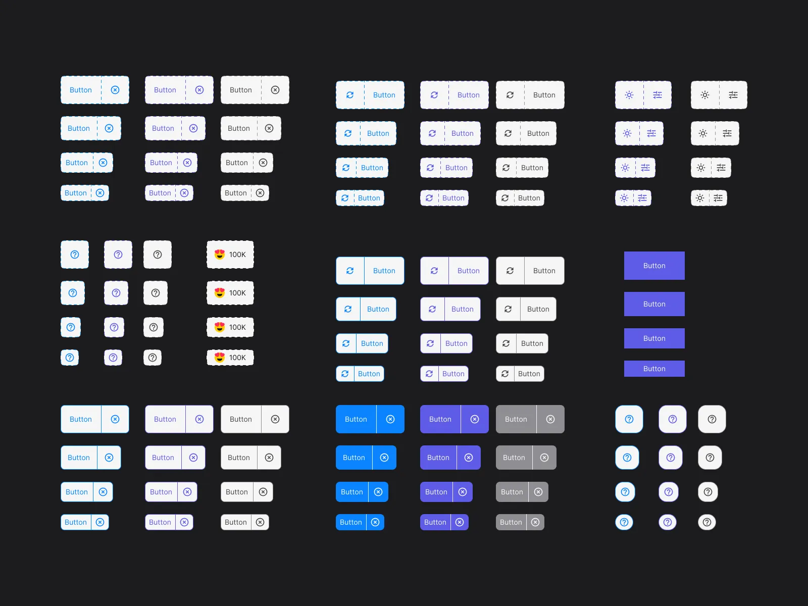 Auto Layout Buttons for Figma and Adobe XD No 2