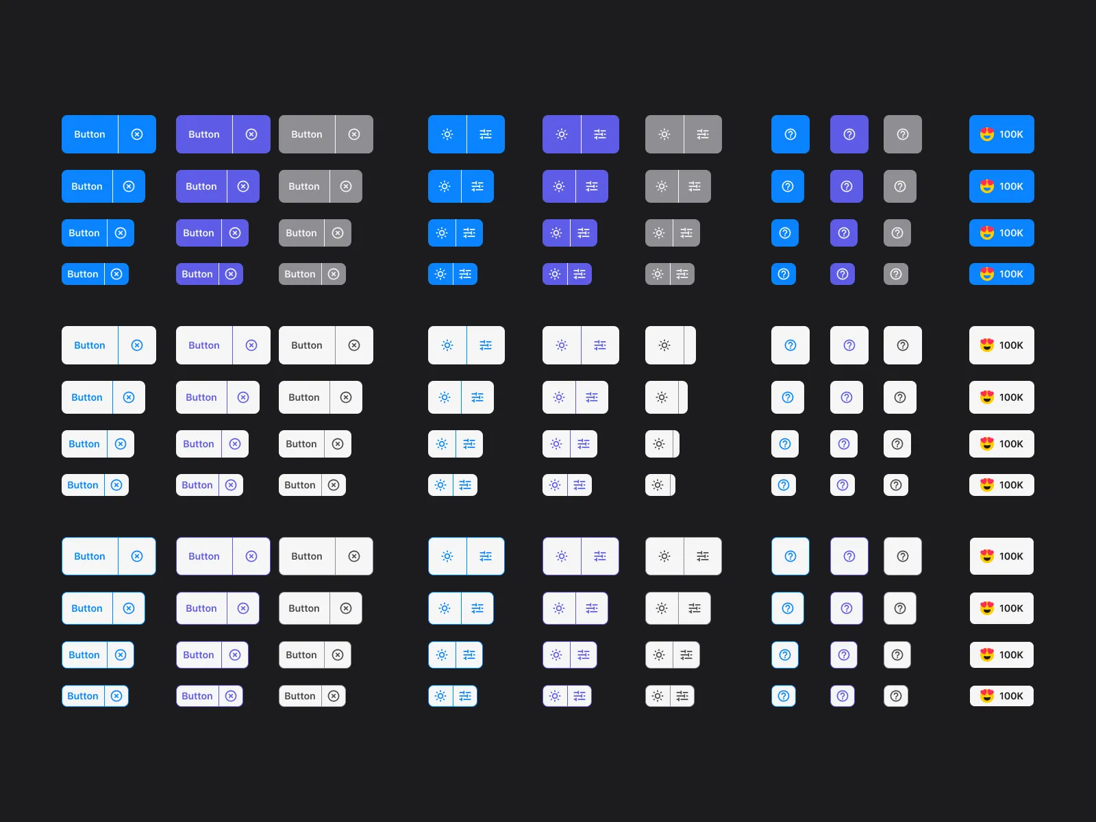 Auto Layout Buttons for Figma and Adobe XD No 5