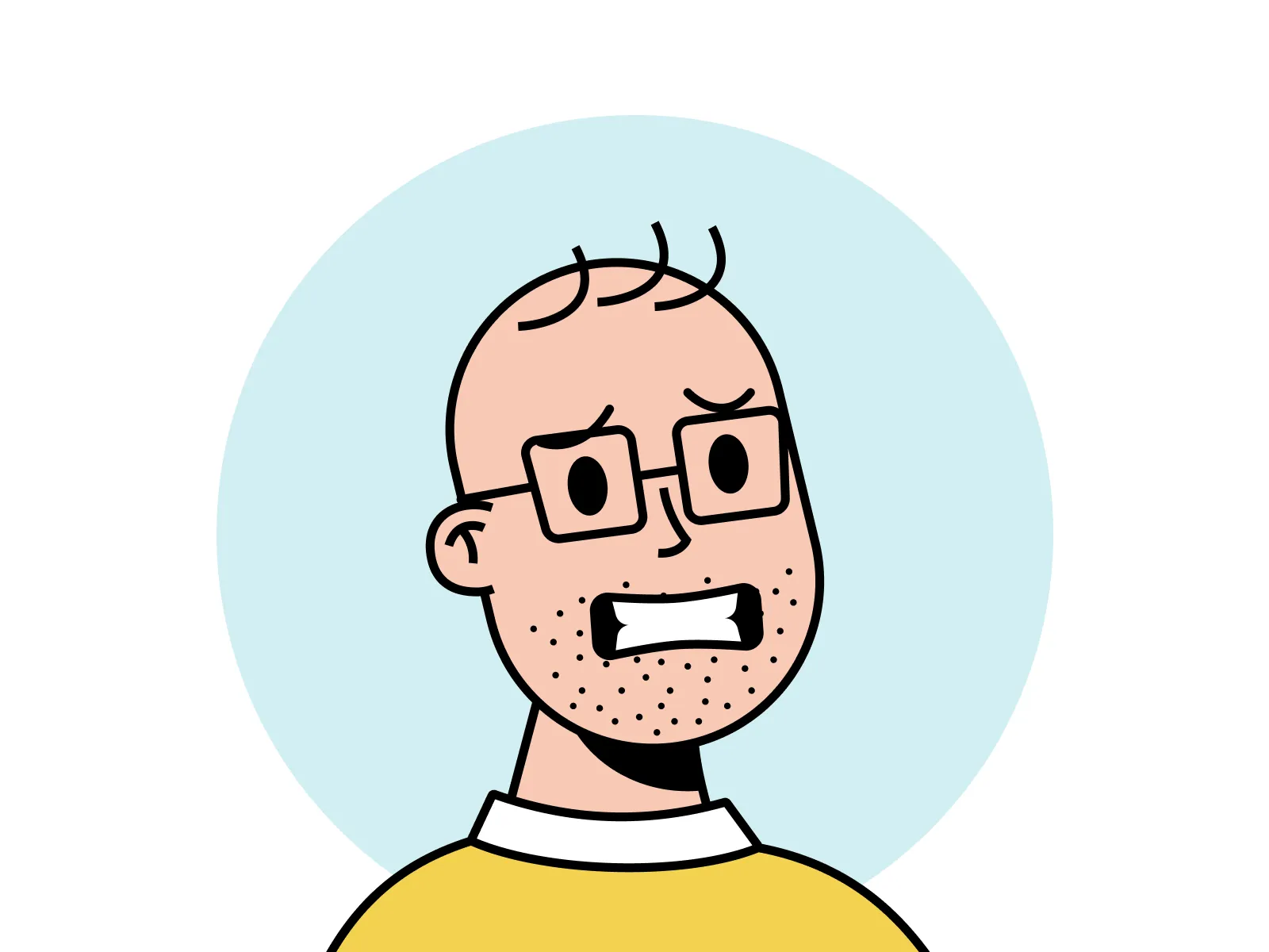 Avatar Illustration System for Figma and Adobe XD No 2