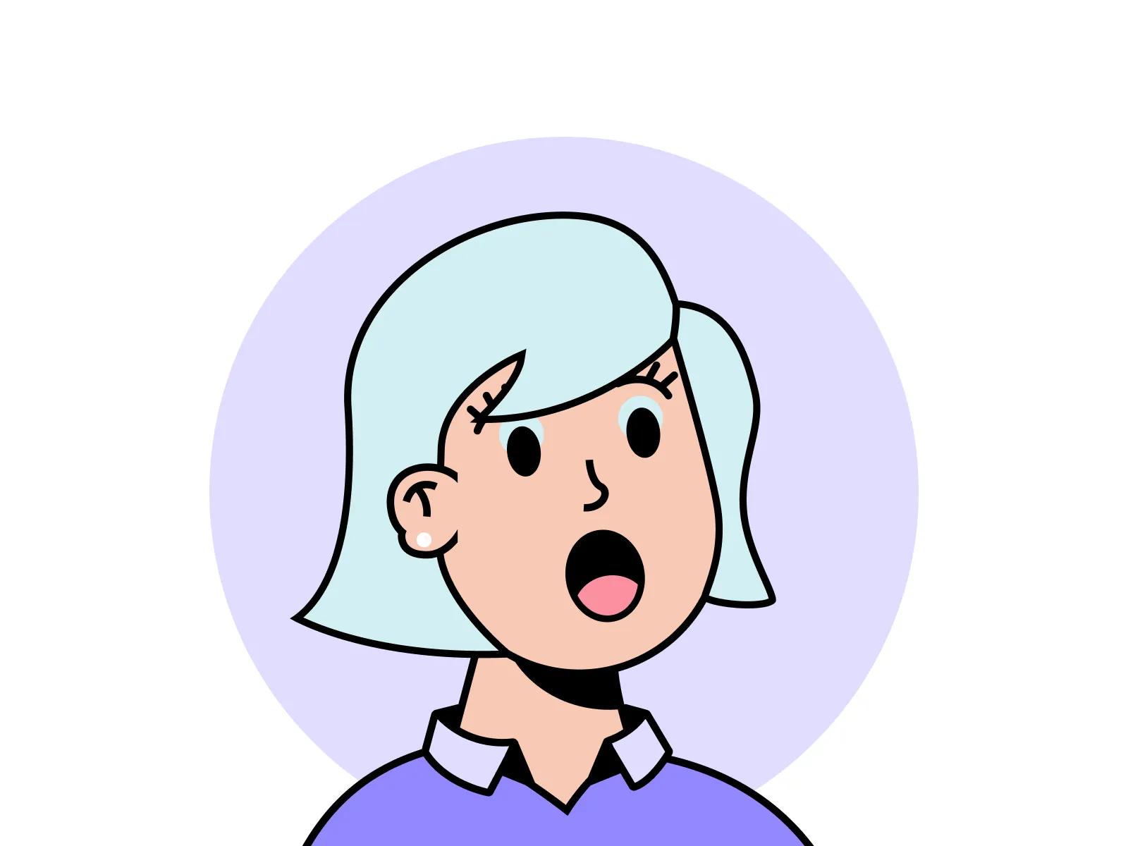 Avatar Illustration System for Figma and Adobe XD No 4