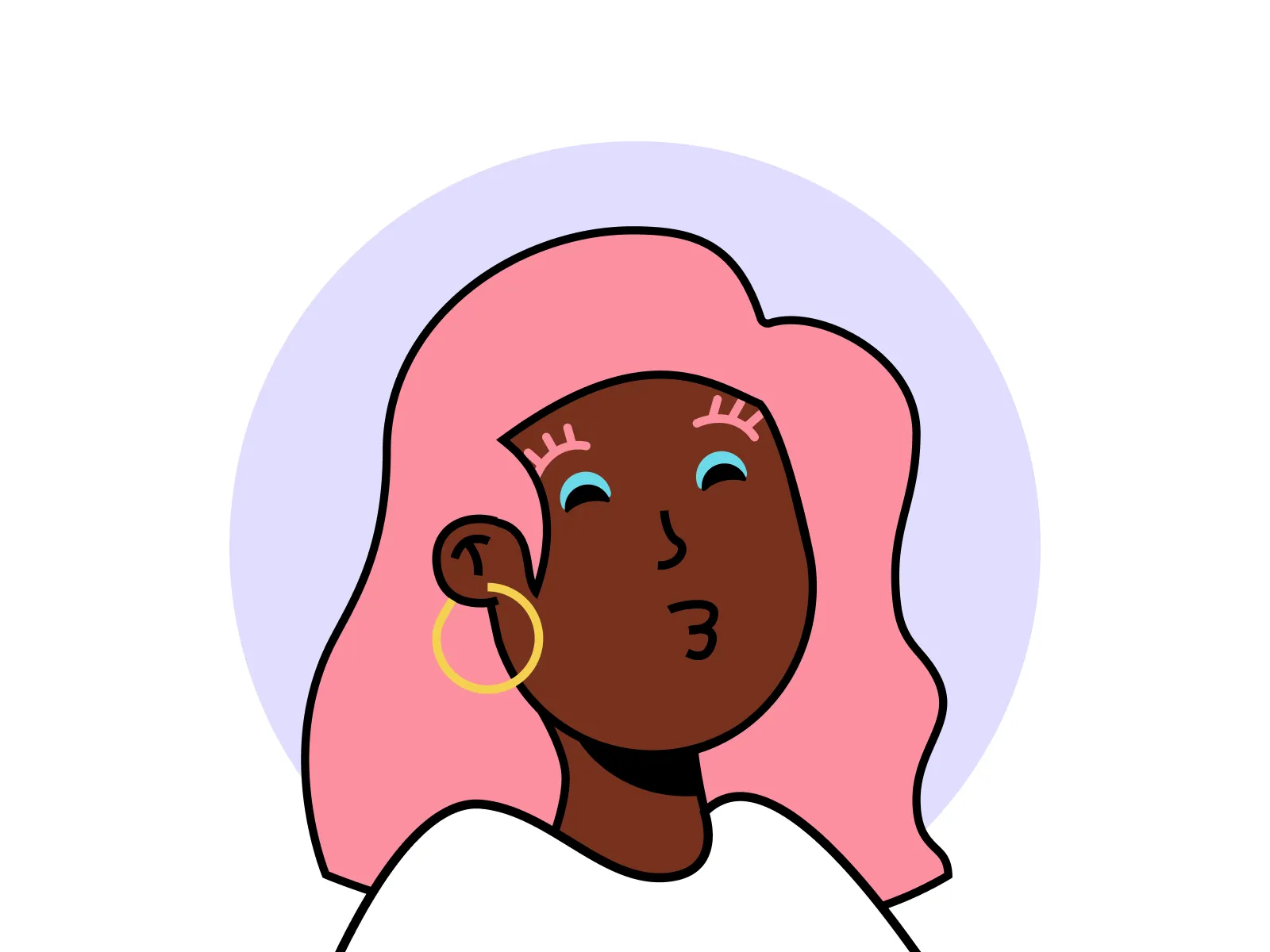 Avatar Illustration System for Figma and Adobe XD No 5