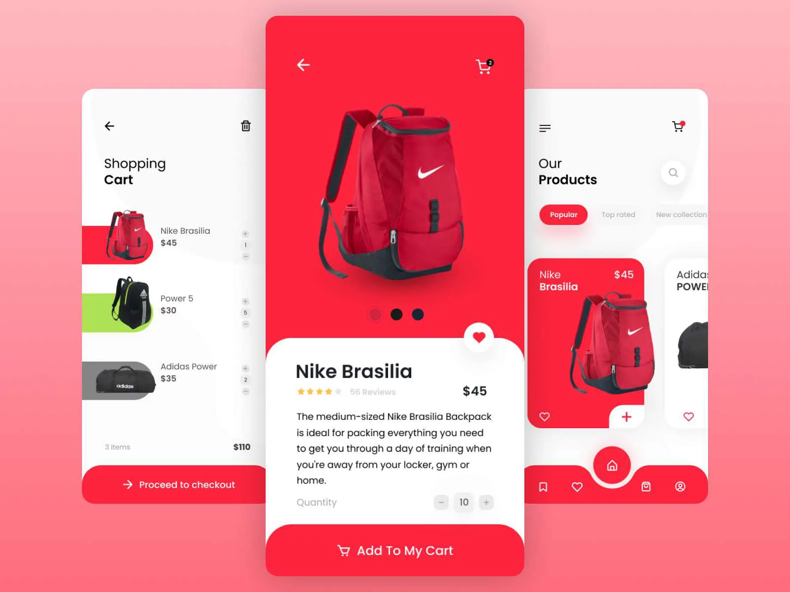 Bag Shop for Figma and Adobe XD No 2