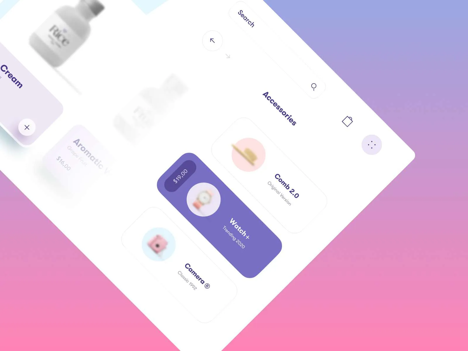 Beauty Store Website for Figma and Adobe XD No 4