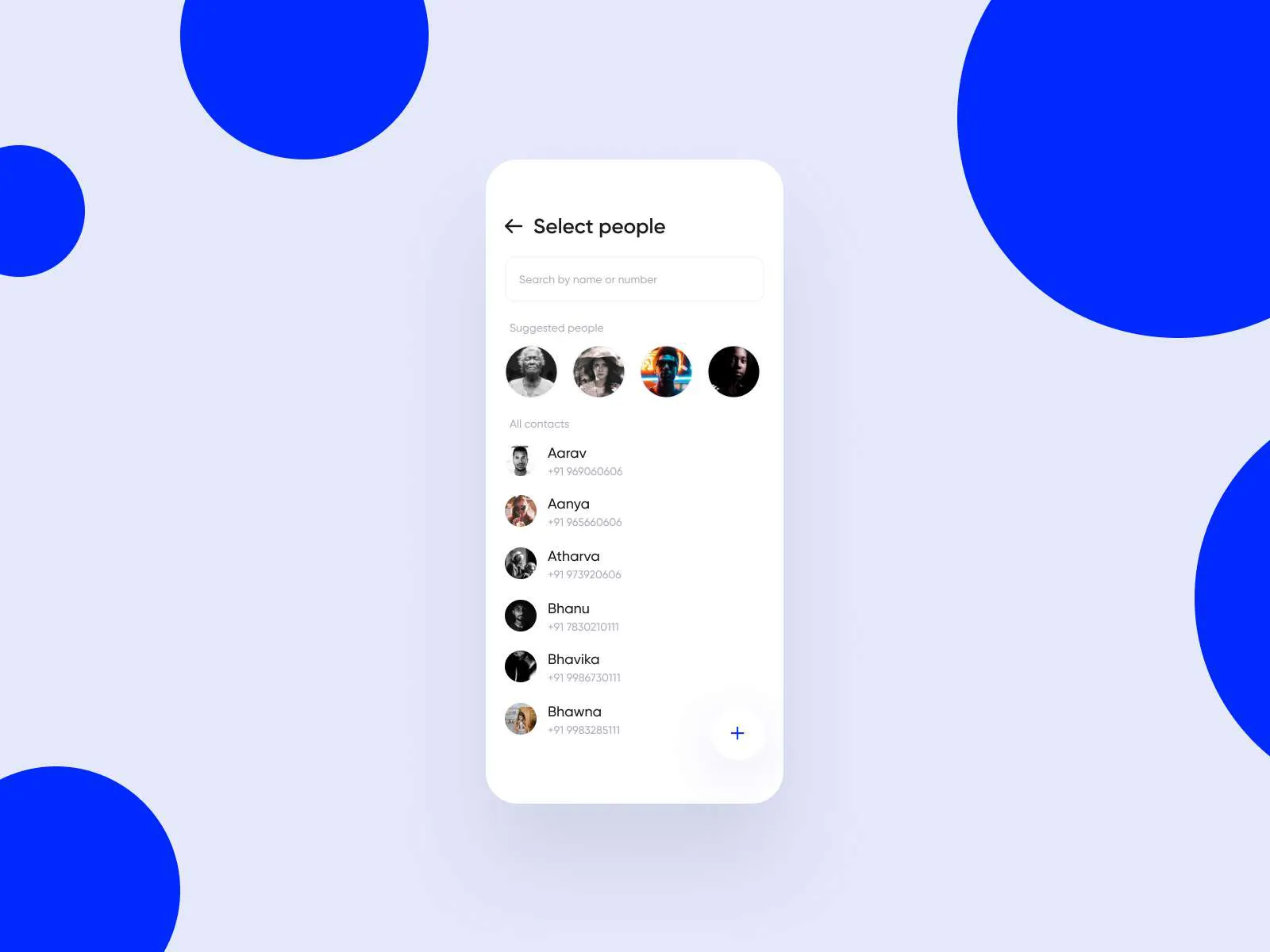 Bill Splitting App for Figma and Adobe XD No 4