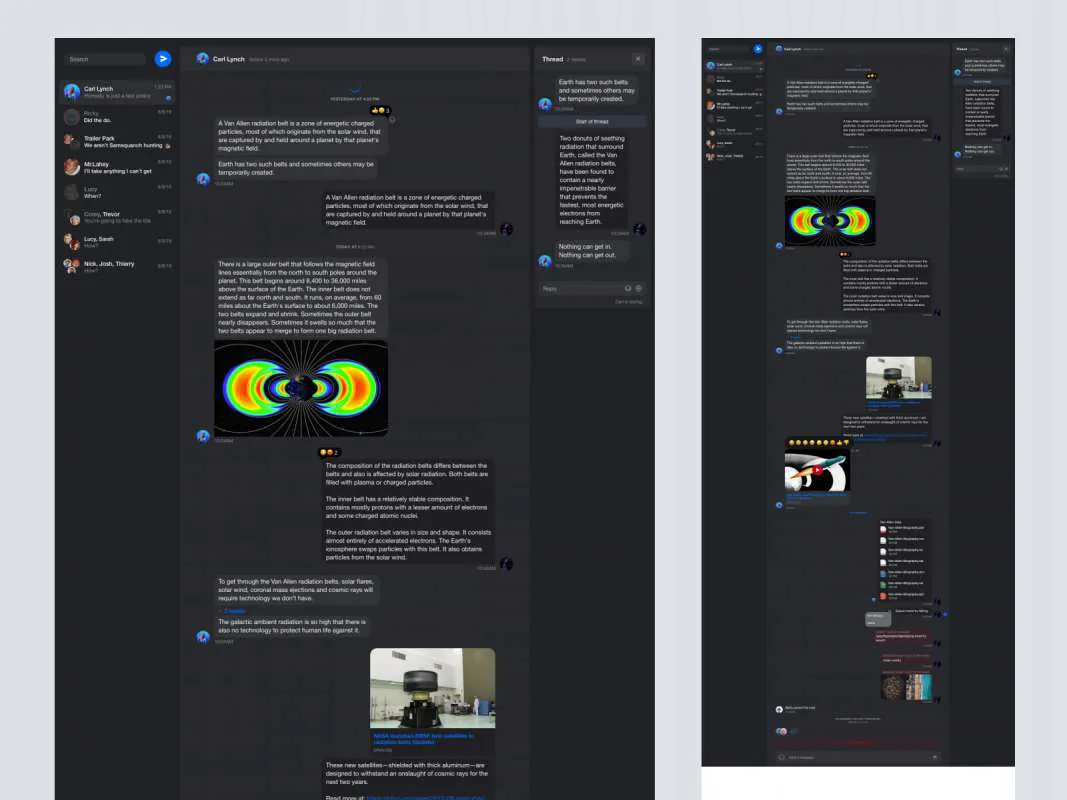 Chat Messaging UI Kit for Sketch for Figma and Adobe XD