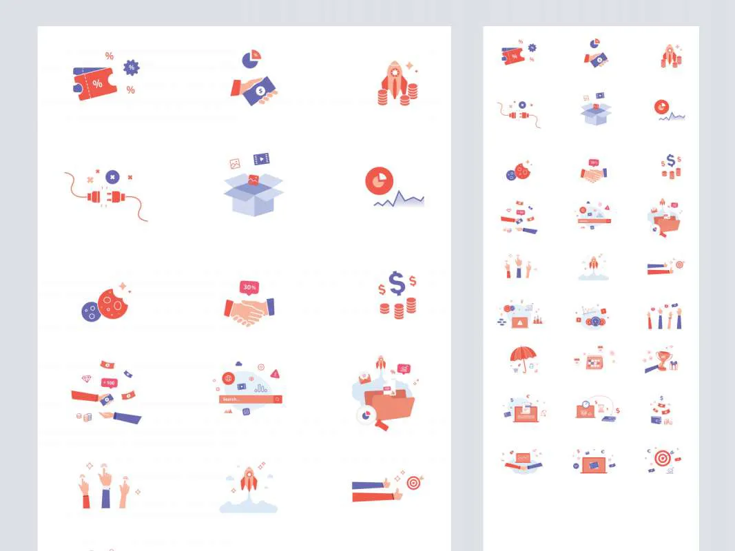 Colorful Free Icons for Figma and Adobe XD