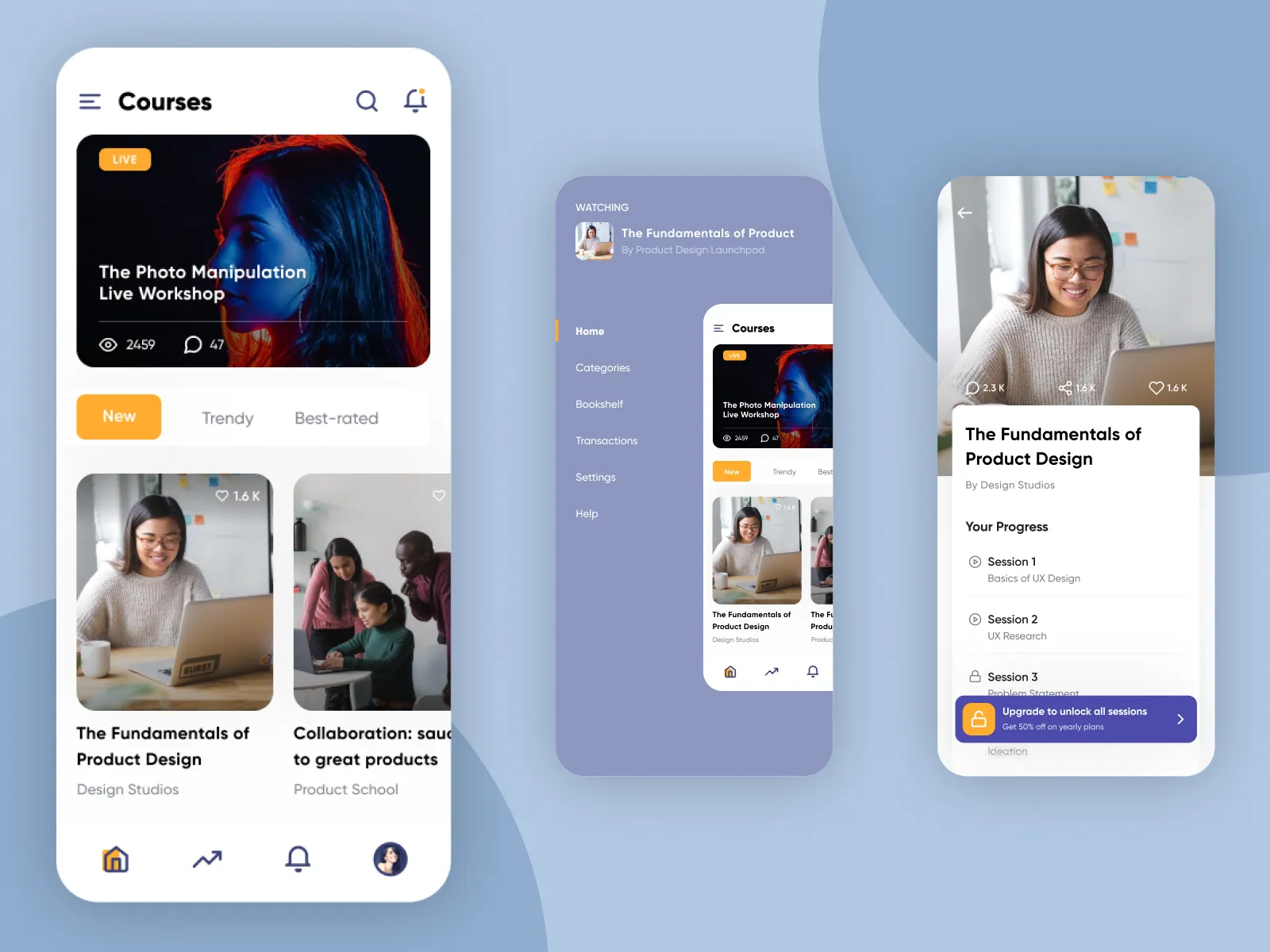 Design Sessions App Exploration for Figma and Adobe XD No 4
