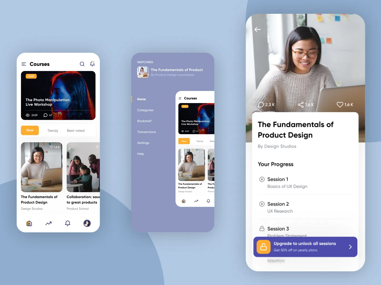 Design Sessions App Exploration for Figma and Adobe XD No 4