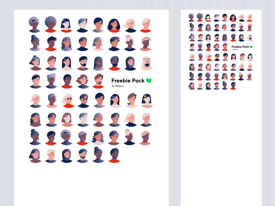 Diversity Avatars for Figma and Adobe XD