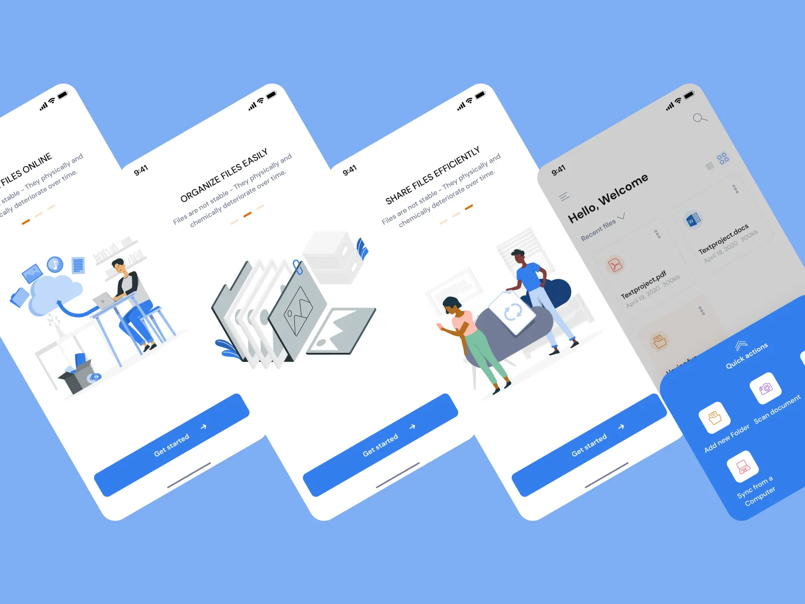 Document Scanner App for Figma and Adobe XD No 4