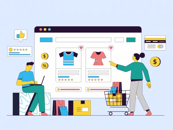E-Commerce Illustration Kit for Figma and Adobe XD