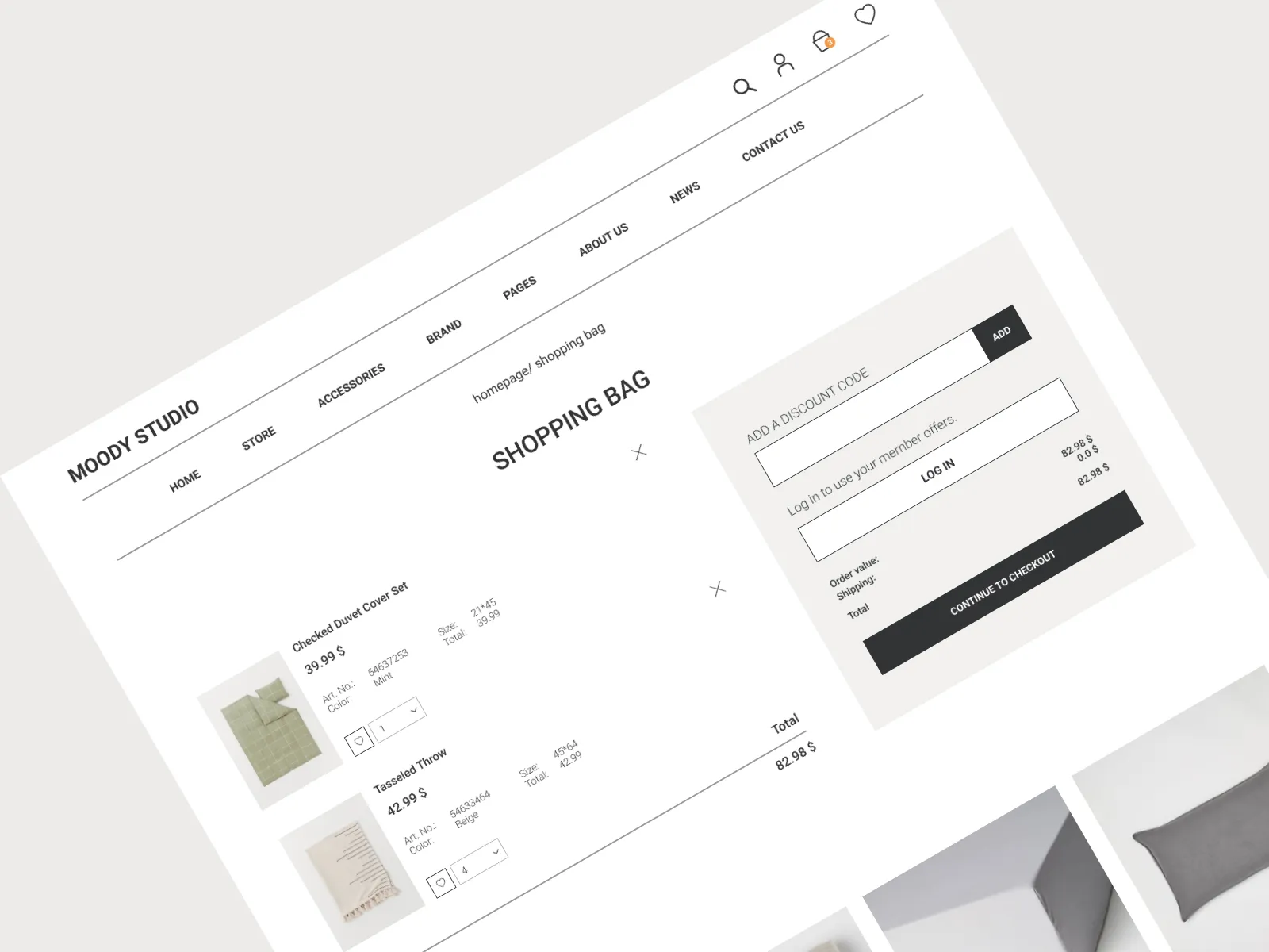 E-commerce Website UI Kit for Figma and Adobe XD No 4