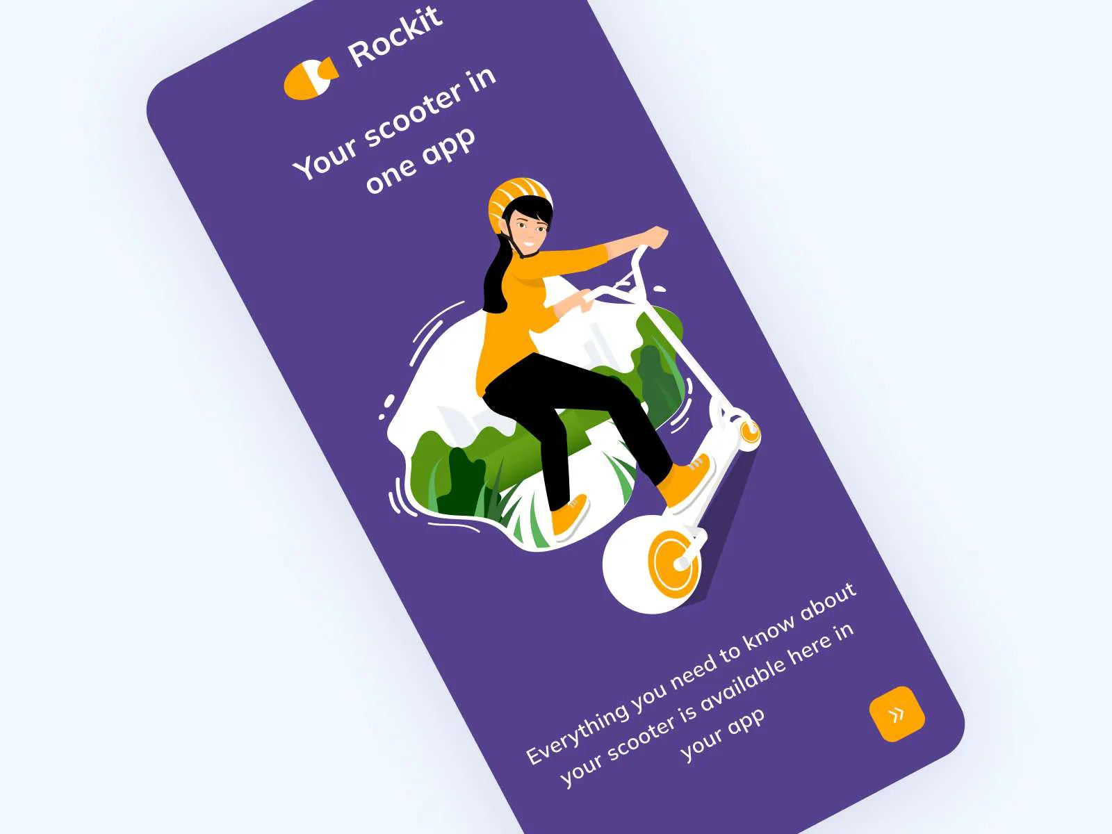 E-Scooter Dashboard App for Figma and Adobe XD No 4