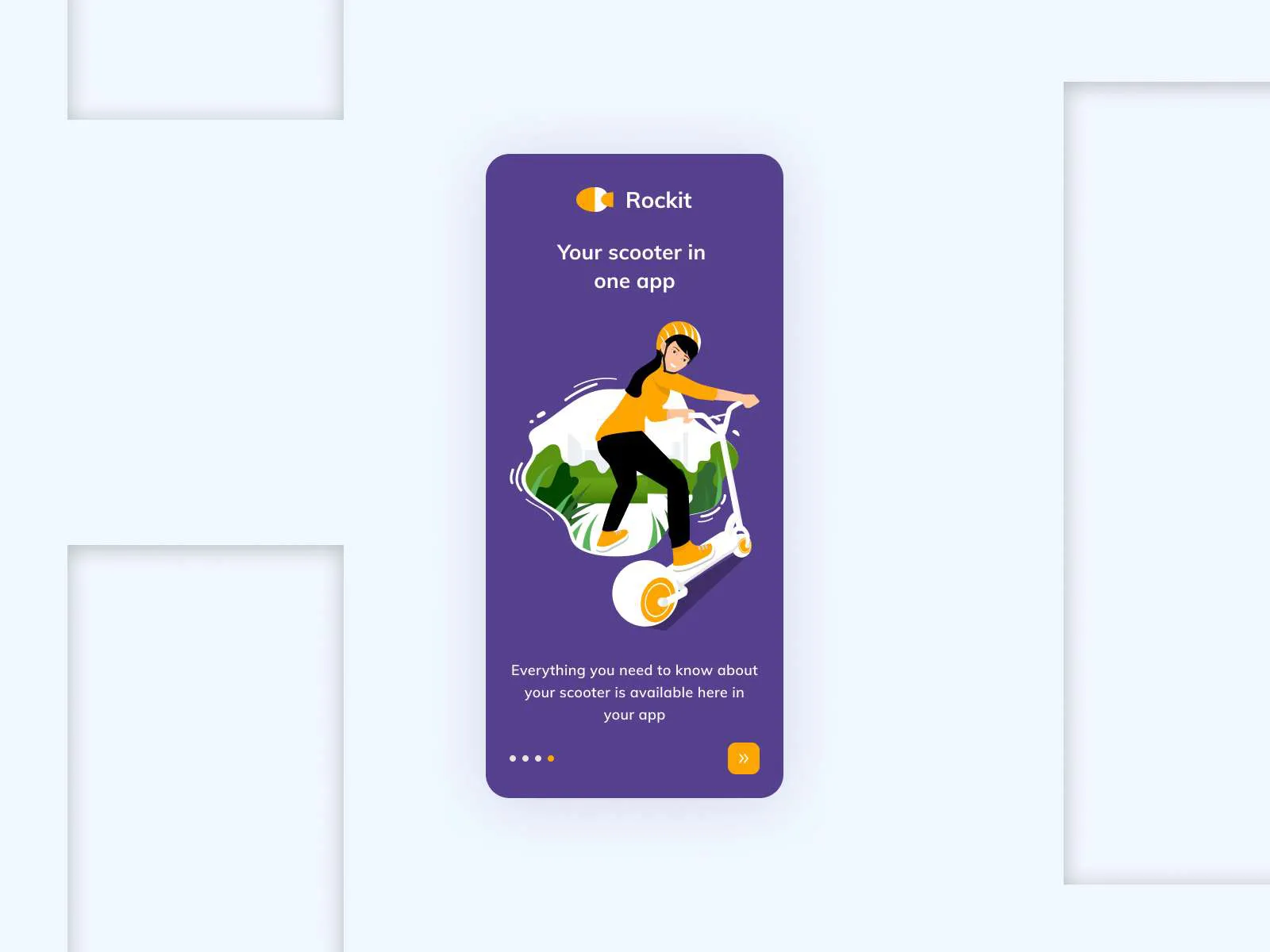 E-Scooter Dashboard App for Figma and Adobe XD No 5