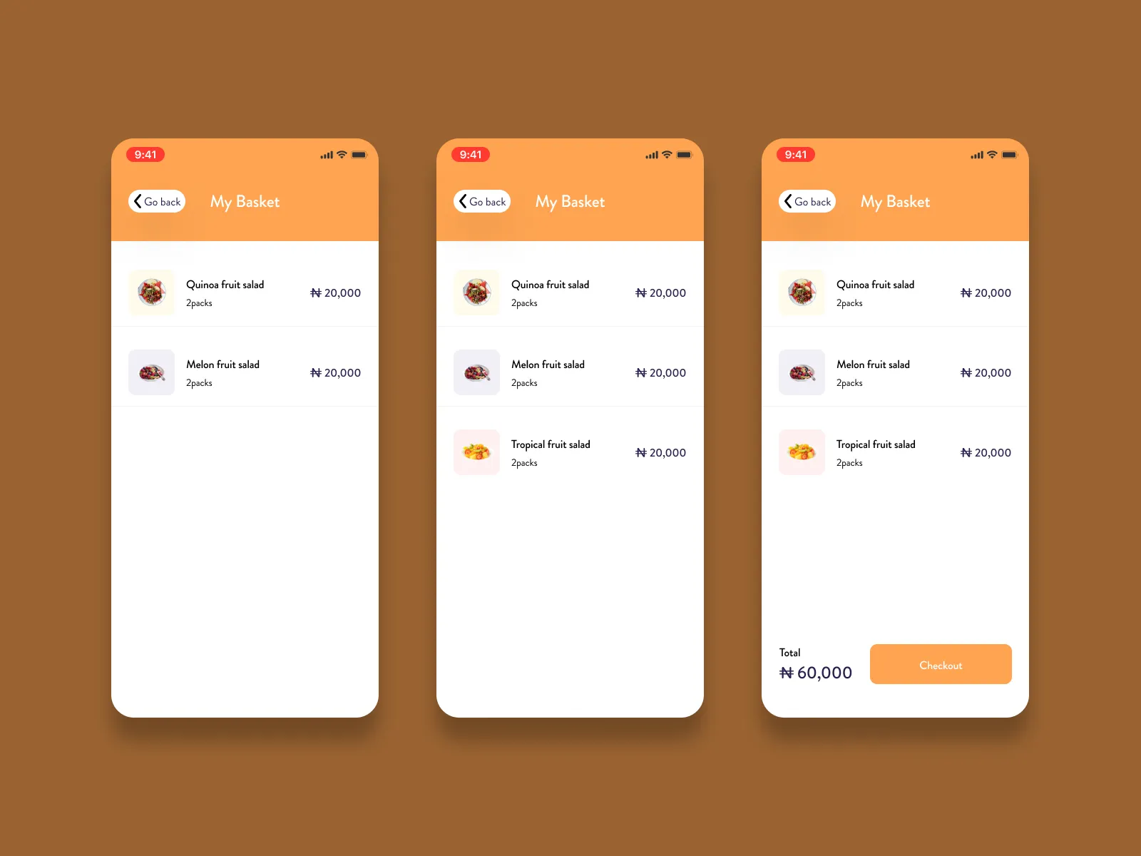 Ecommerce Mobile App for Figma and Adobe XD No 5