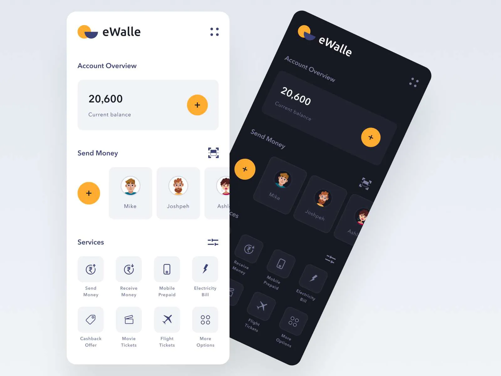eWalle Portable for Figma and Adobe XD No 4