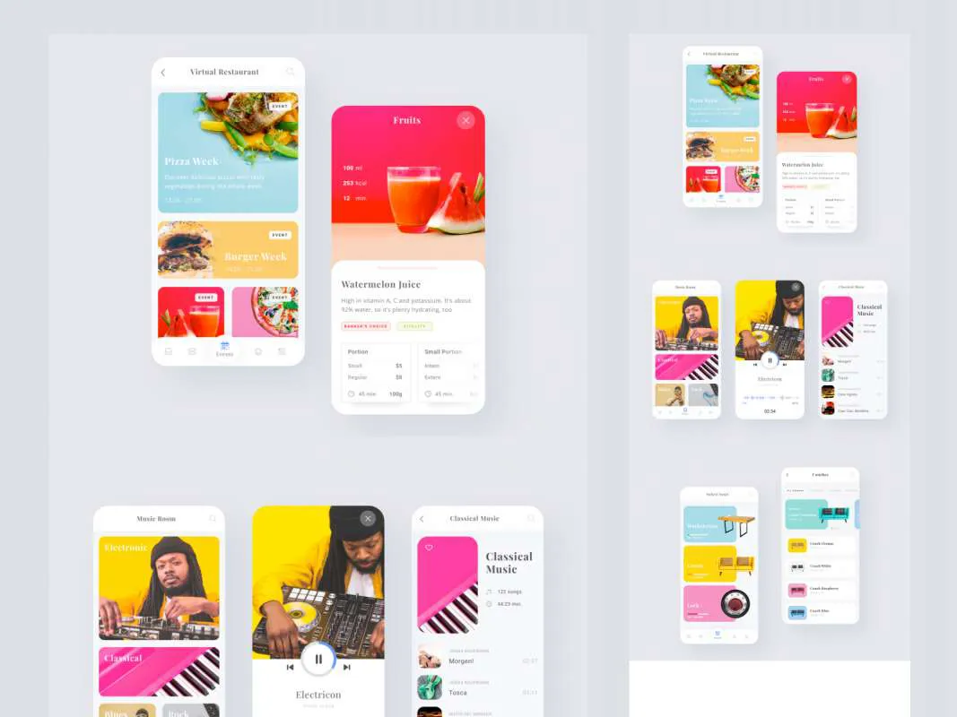Facility Manager App for Sketch for Figma and Adobe XD