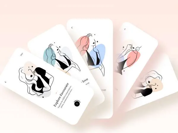 Fashion App for Figma and Adobe XD