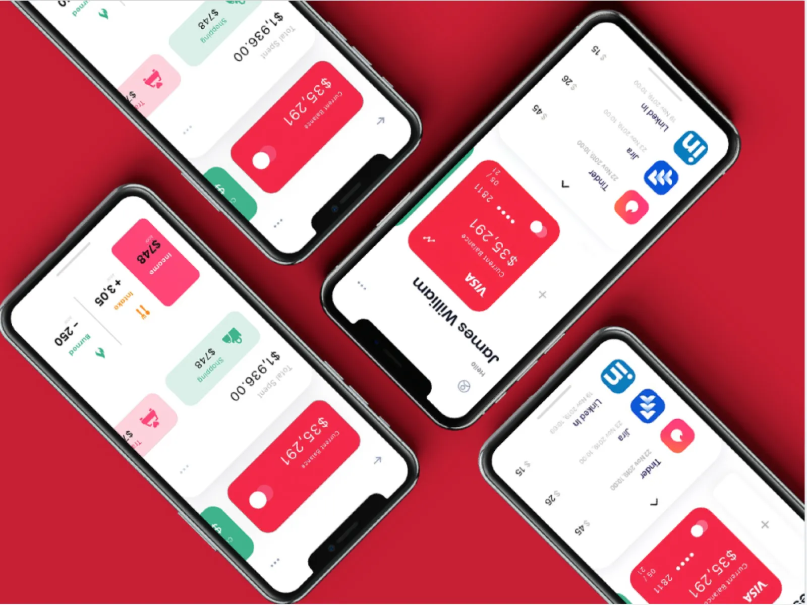 Finance App for Figma and Adobe XD No 4