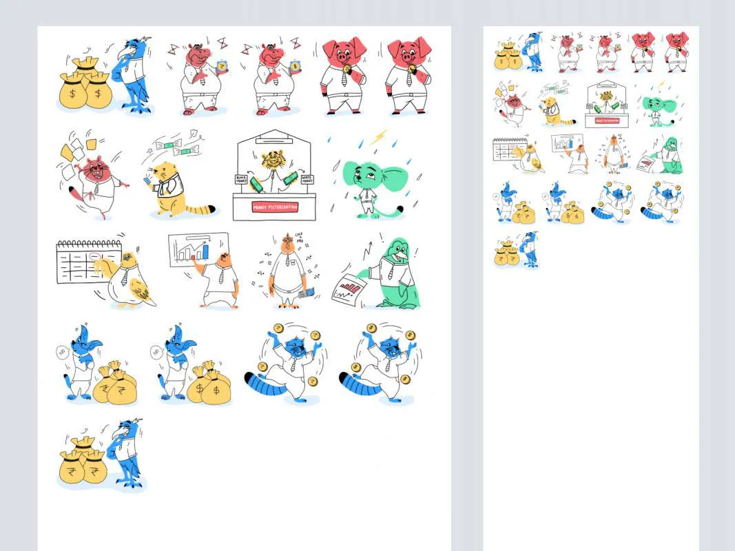 Finance Illustrations for Figma and Adobe XD