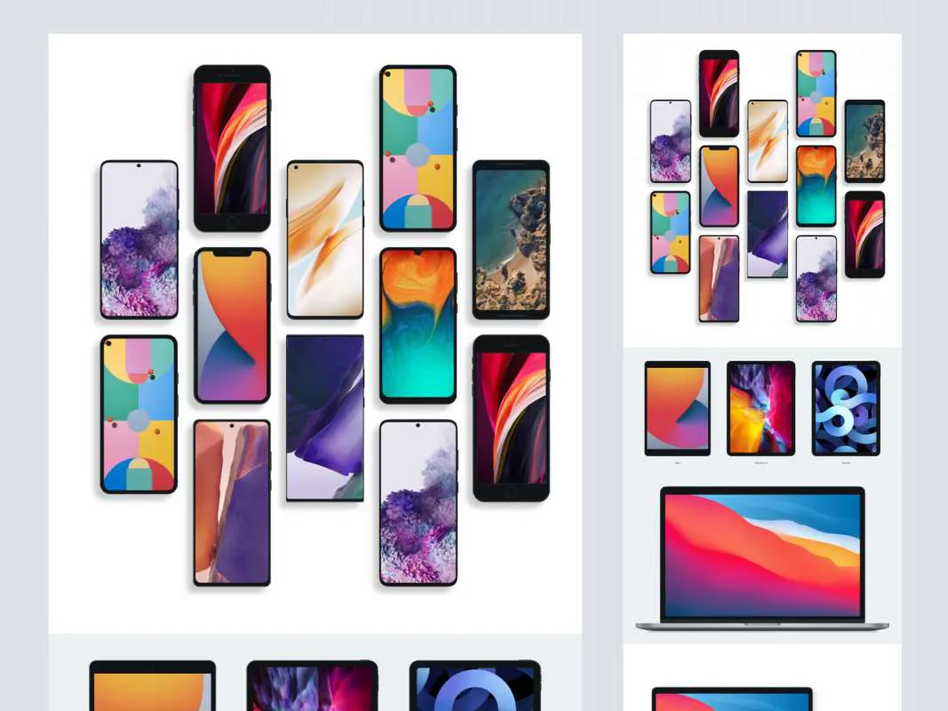 Free Device Mockups for Figma for Figma and Adobe XD