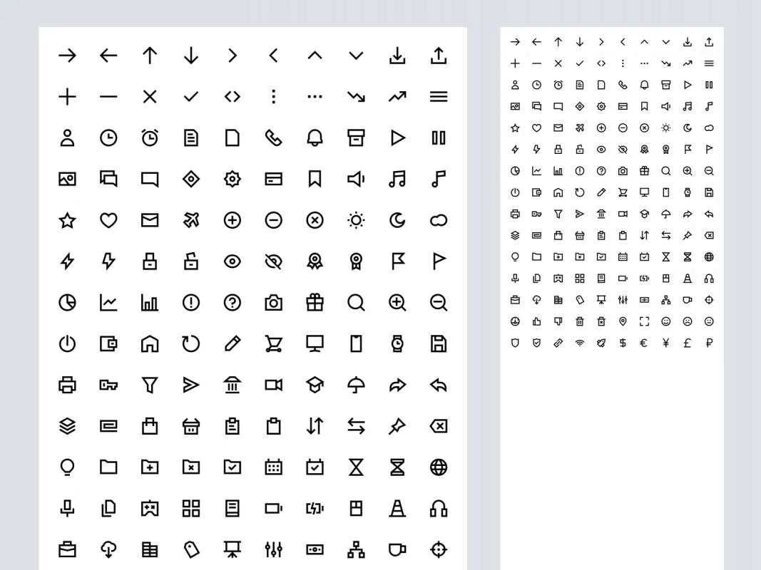 Free Edge Icons for Figma and Adobe XD