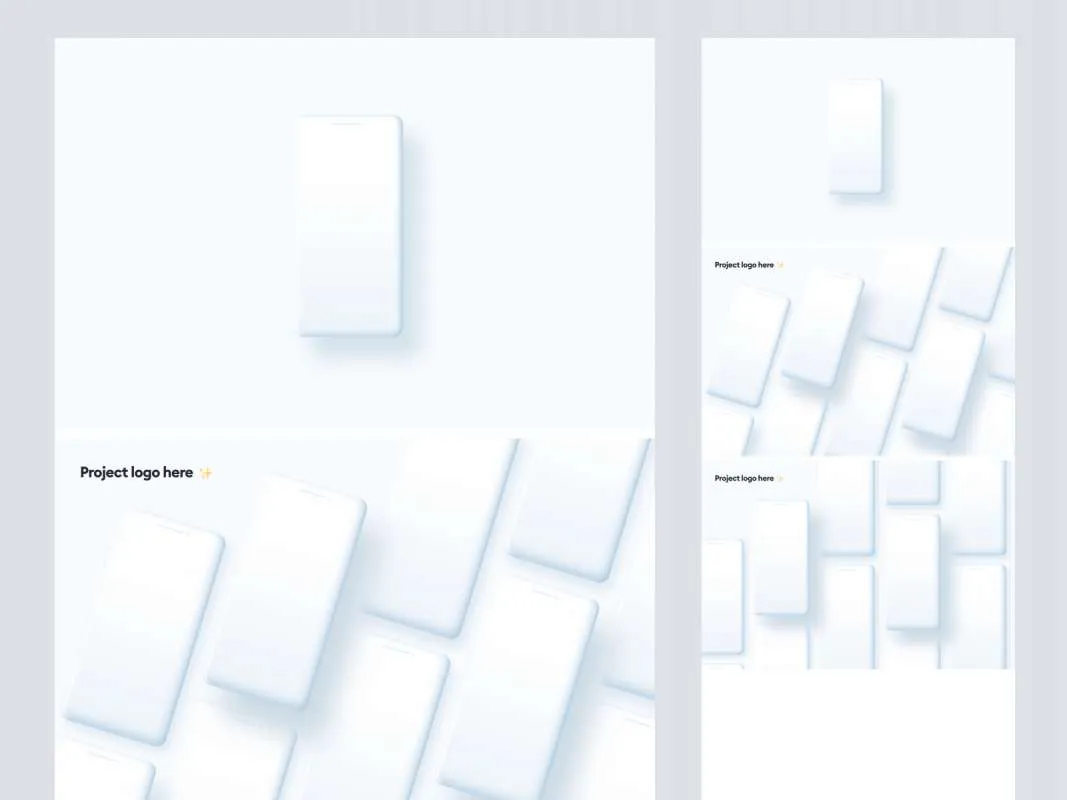 Free iPhone 12 Clay Mockups for Sketch and Figma for Figma and Adobe XD