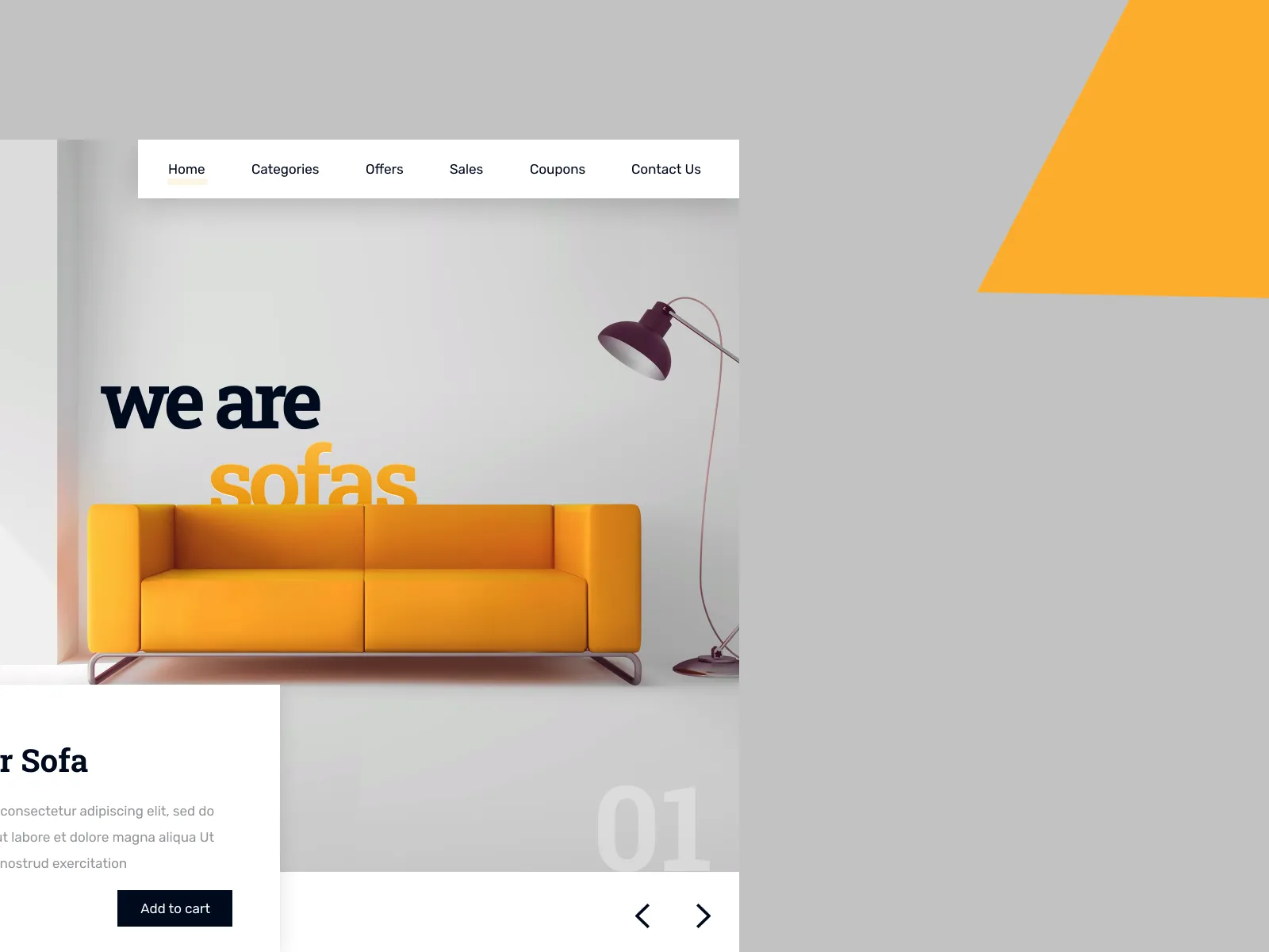 Furniture Ecommerce Shop for Figma and Adobe XD No 4