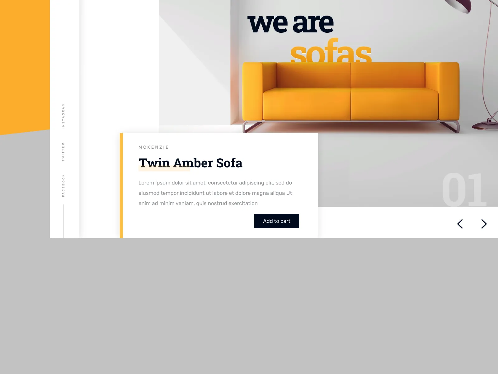 Furniture Ecommerce Shop for Figma and Adobe XD No 5