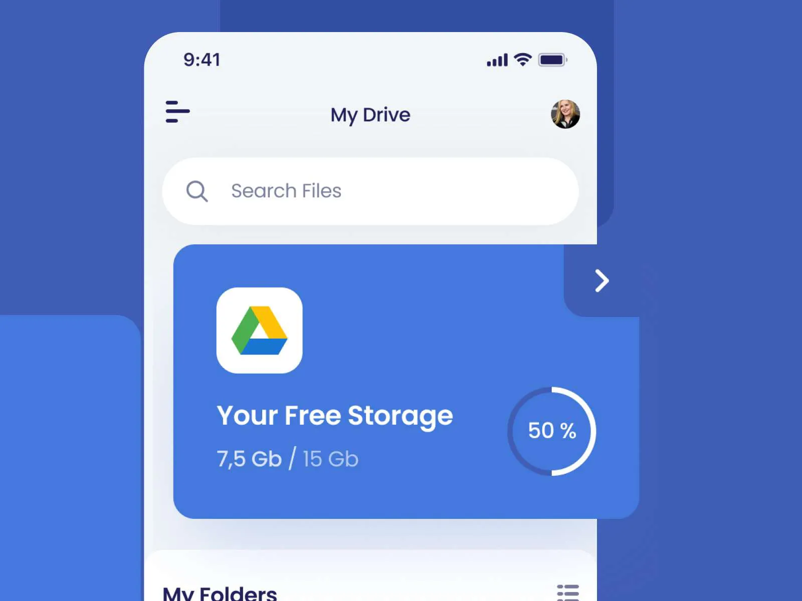 G-Drive UI Kit for Figma and Adobe XD No 5