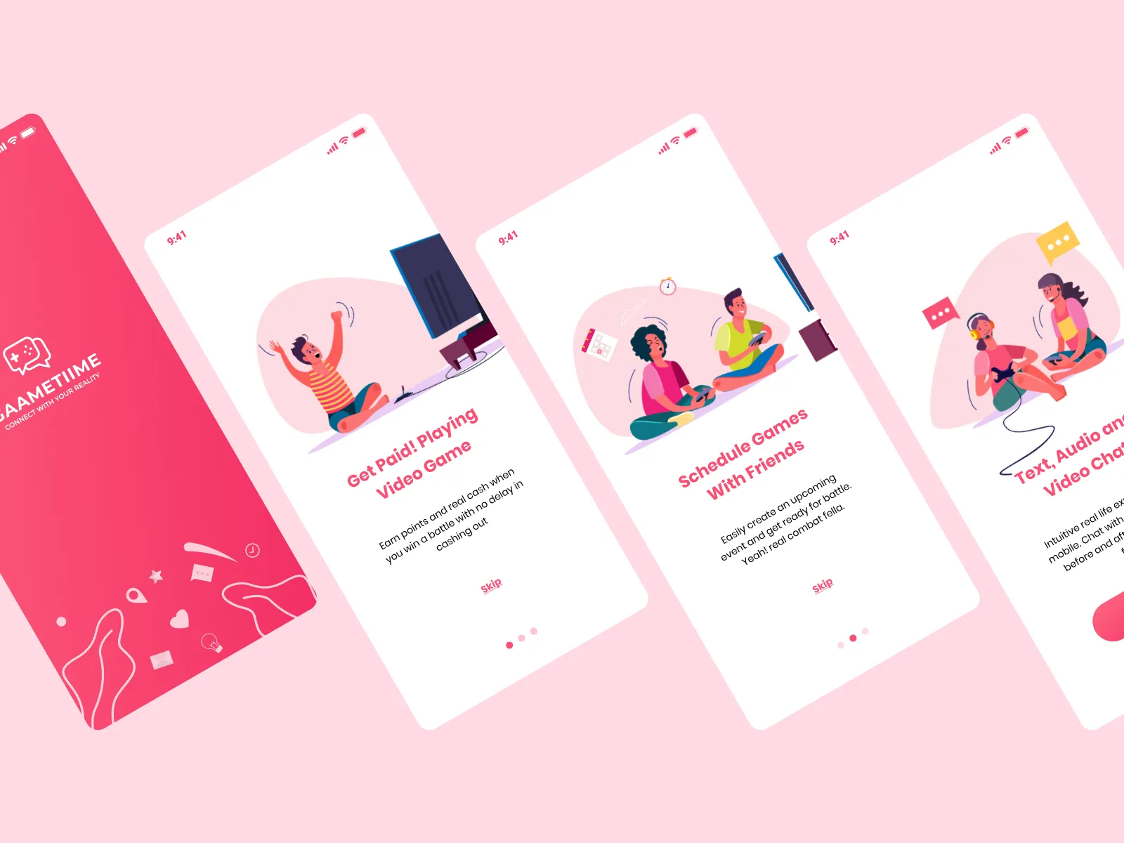 Gaametiime UI Kit for Figma and Adobe XD No 2