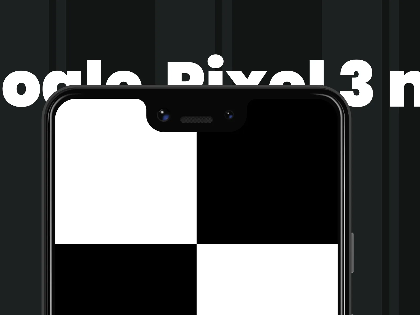 Google Pixel 3 Mockup for Figma and Adobe XD No 4