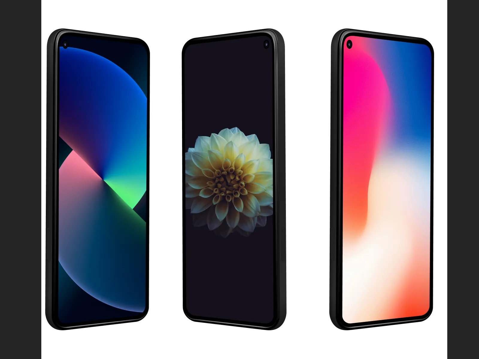 Google Pixel 5 Mockup for Figma and Adobe XD No 2