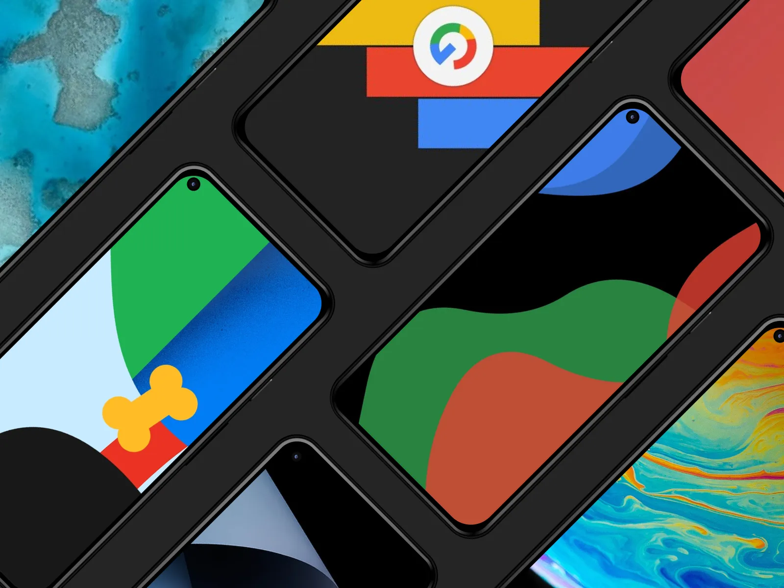 Google Pixel 5 Mockup for Figma and Adobe XD No 4